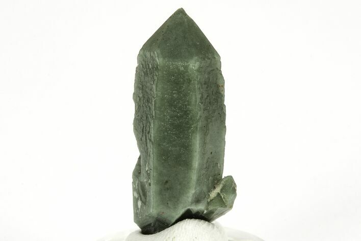 Green, Hedenbergite Included Quartz Crystal - Mongolia #226211